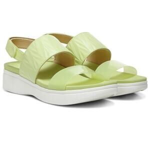 Vionic Karleen Vibrate Green Ankle Strap Ladies US 8